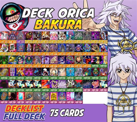 bakura yu gi oh|bakura yu-gi-oh! deck.